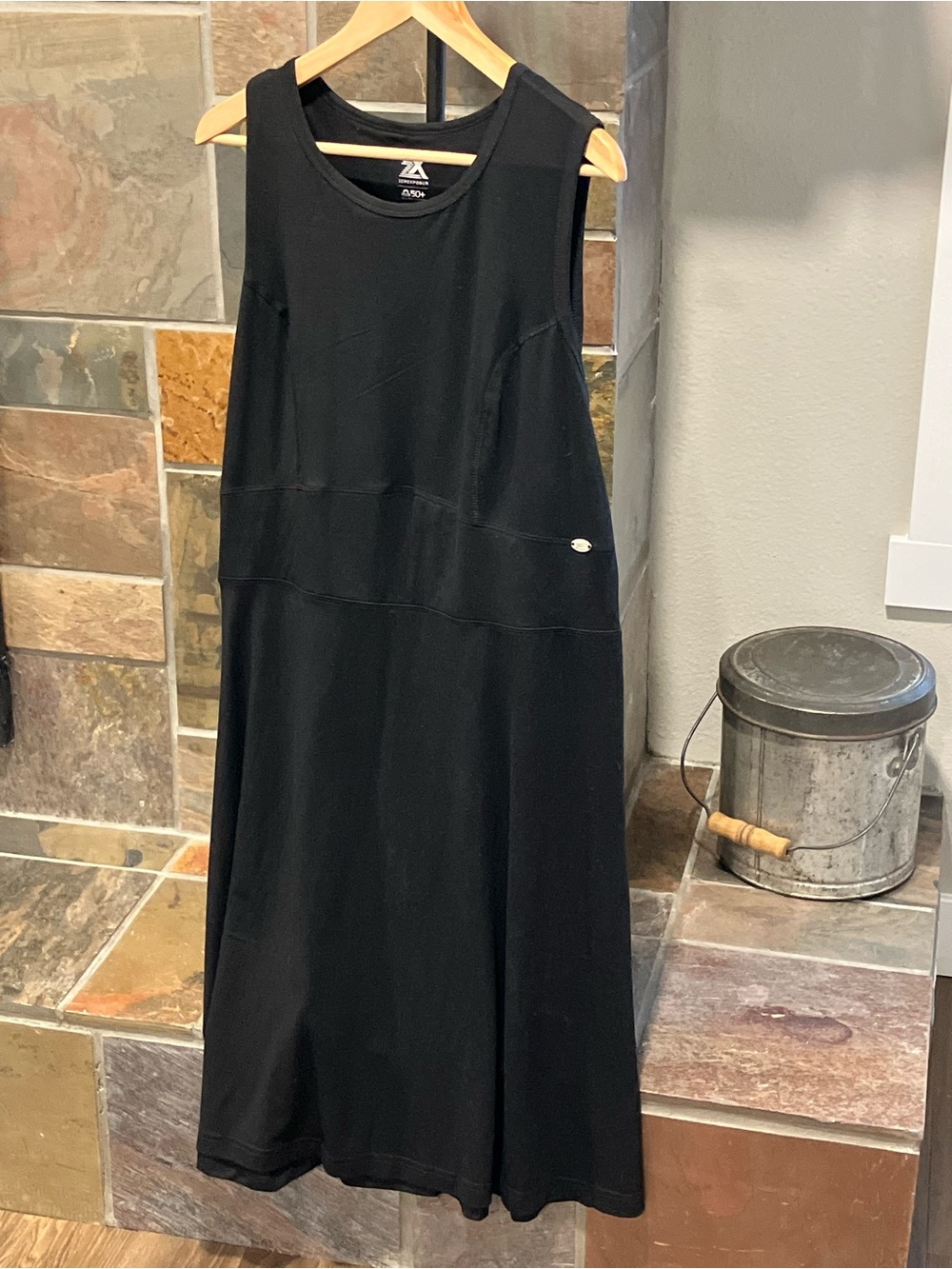 ZeroXposur Black Sleeveless Maxi Dress